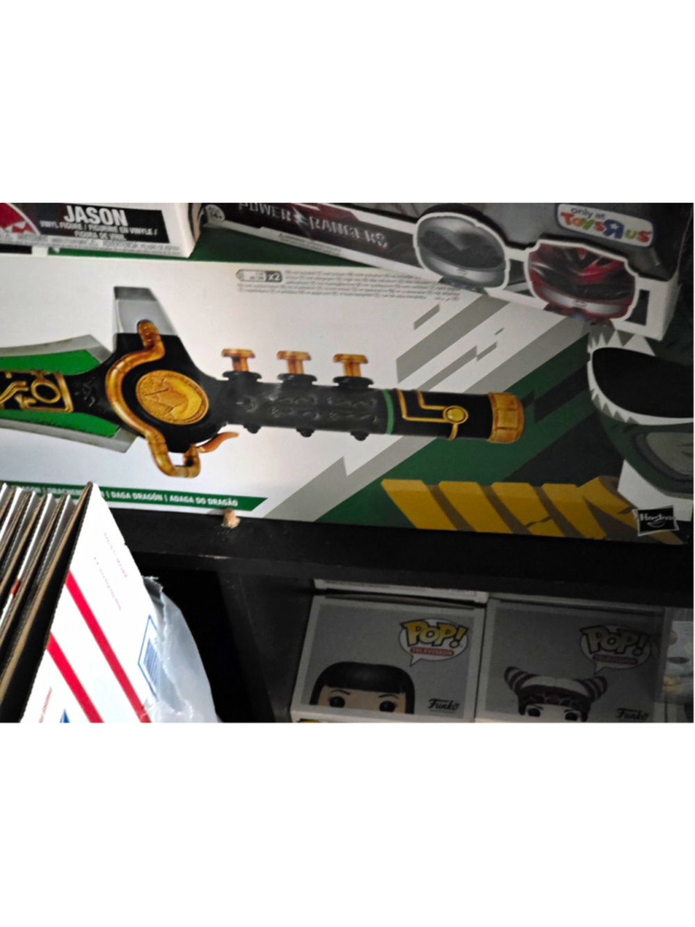 Hasbro Power Rangers Lightning Collection MMPR Green Ranger Dragon Dagger *READ*